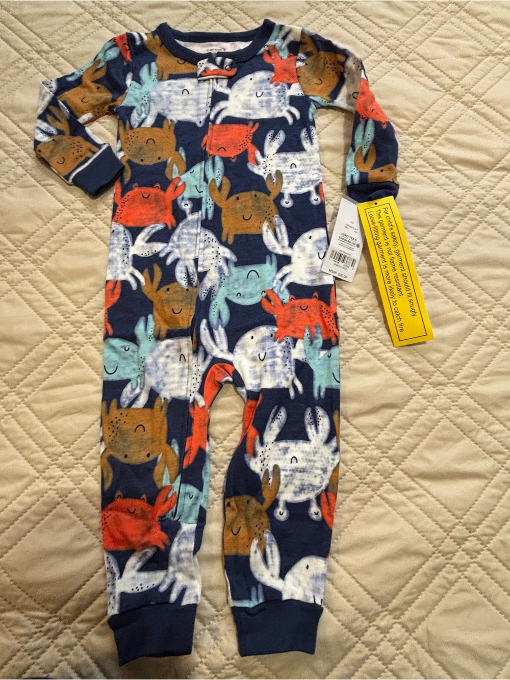 Carter’s 18M Crab Print One-Piece